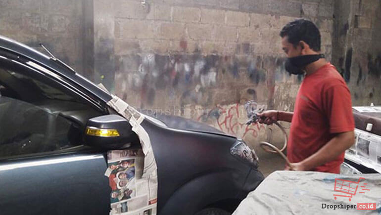 Tahapan Atau Proses Mengecat Bodi Mobil Lengkap