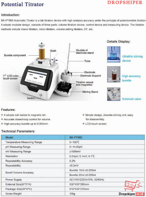 BK-PT860-Alat-Potential-Titrator-Otomatis-1 BK-PT860 Alat Potential Titrator Otomatis