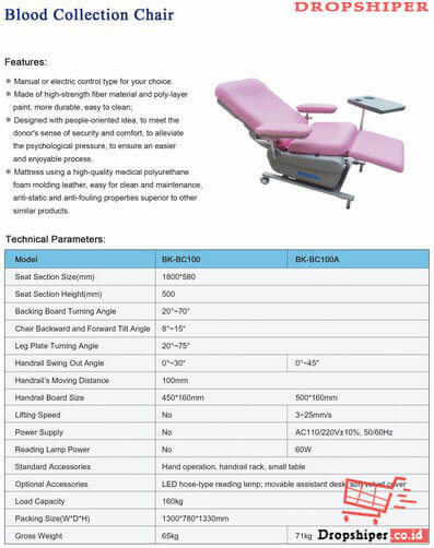 Blood-Collection-Chair-BK-BC100-Series-2 Blood Collection Chair BK-BC100 Series