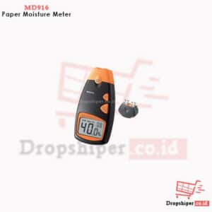 MD916 Alat Ukur Kelembaban Kertas Portabel