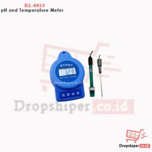 KL-8813 Alat Pengukur pH dan Suhu Portabel