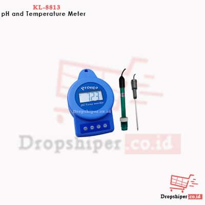 KL-8813 Alat Pengukur pH dan Suhu Portabel