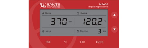 MS400C Pengaduk Magnetik Hotplate Digital