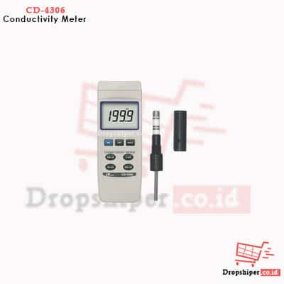 CD-4306 Alat Pengukur Konduktivitas 4 ranges Portabel