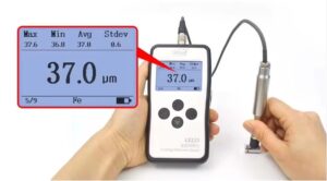 LS225 coating thickness