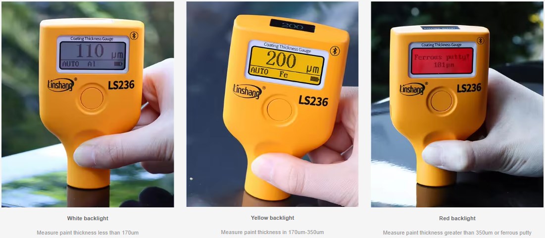 Alat Pengukur Cat Otomotif LS236