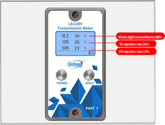 Alat Ukur Transmisi Film Jendela LS110H