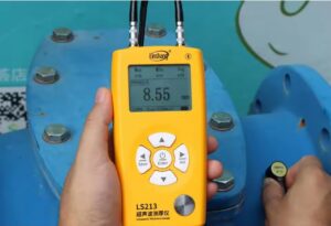 Alat Pengukur Ketebalan Ultrasonik Portabel LS213