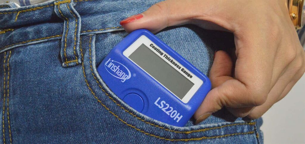 Alat Ukur Ketebalan Cat Presisi Tinggi LS220H