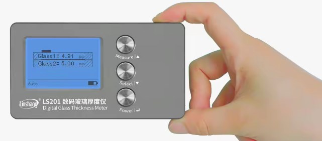 Alat Ukur Tebal Kaca Portabel LS201