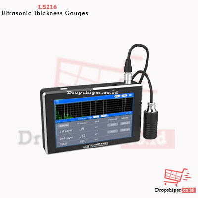LS216 Alat Pengukur Ketebalan Ultrasonik Multilayer