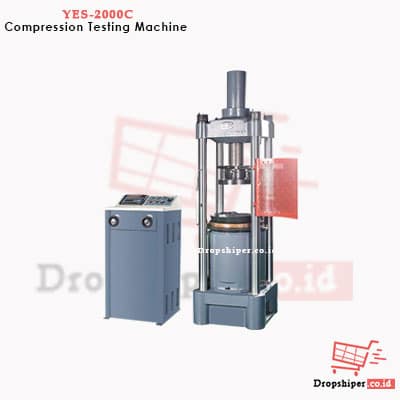 YES-2000C Mesin Uji Kompresi Material Bangunan-Kapasitas 2000kN