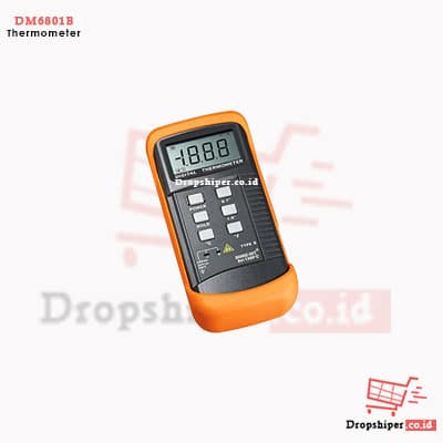DM6801B Alat Ukur Suhu Digital Thermometer Tipe K