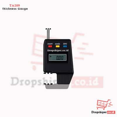 TA209 Alat Pengukur Ketebalan Digital Thickness Gauge, alat pengukur ketebalan kertas, alat ukur kulit digital, thickness gauge presisi, alat ukur plat baja, alat ukur kain digital, thickness meter murah TA209