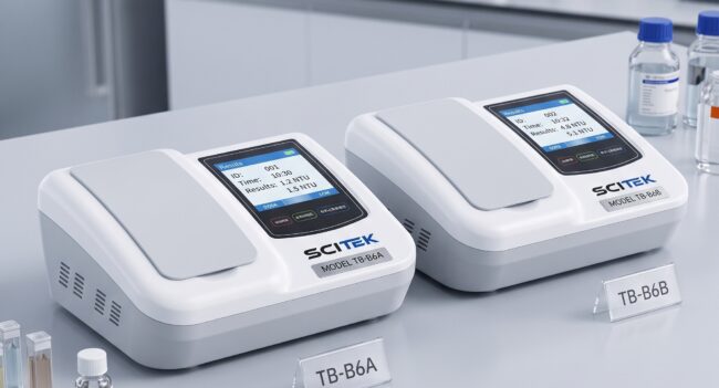 alat uji kekeruhan air NTU TB-B6A dan TB-B6B benchtop