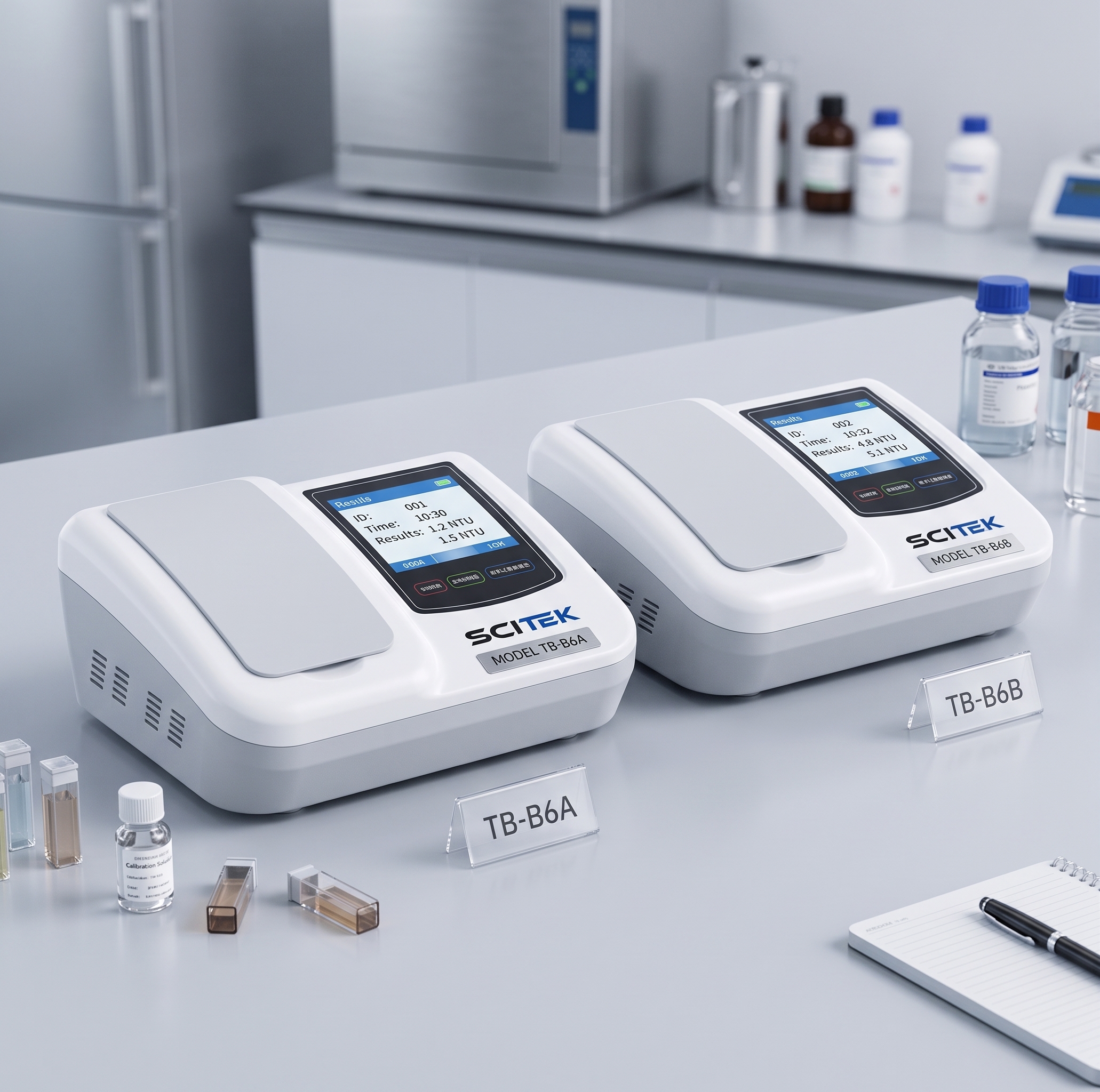 alat uji kekeruhan air NTU TB-B6A dan TB-B6B benchtop