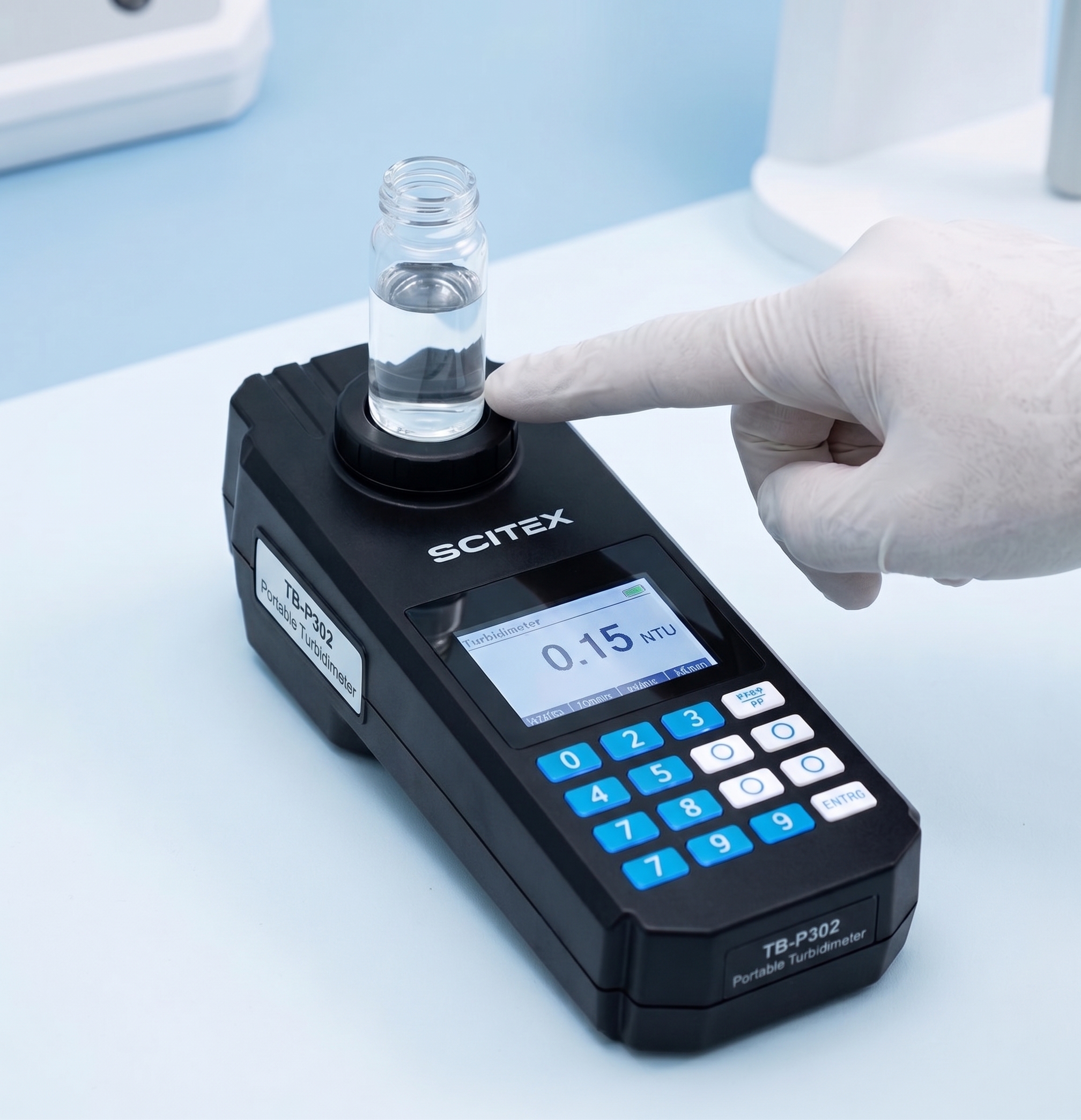 alat ukur kekeruhan air TB-P302 Portable Turbidimeter