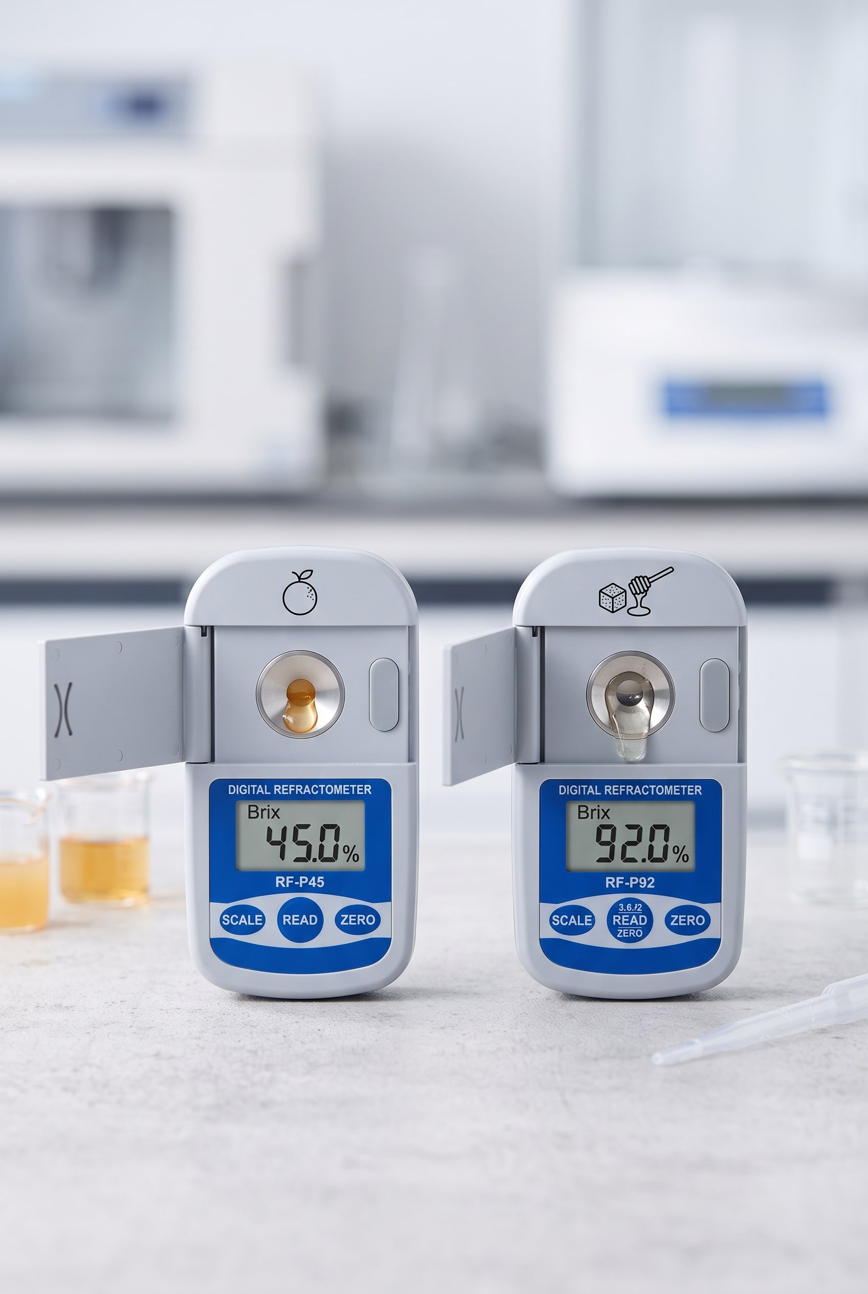 RF-P45&RF-P92 Refraktometer Brix Untuk QC Lapangan