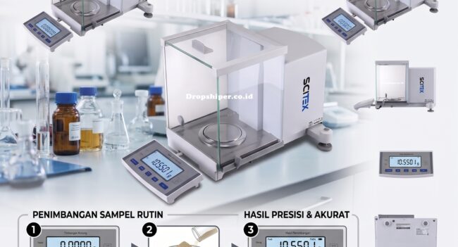 BA-SEM1055A Series: Timbangan Analitik Presisi Untuk Riset Laboratorium