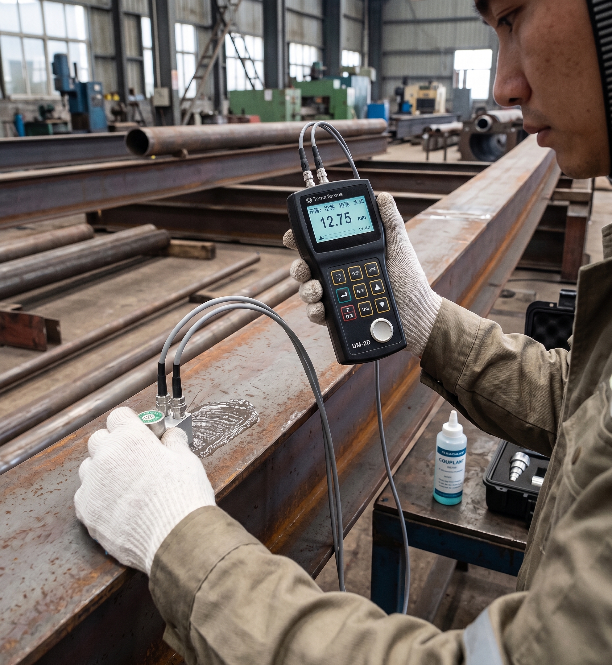 Thickness Meter Ultrasonik UM-2/UM-2D: Solusi Inspeksi Ketebalan Tanpa Merusak Permukaan Material
