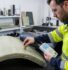 Ultrasonik Thickness Meter LS211 mengukur ketebalan material komposit