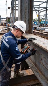 Hardness Tester Portabel untuk inspeksi kekerasan baja di lapangan