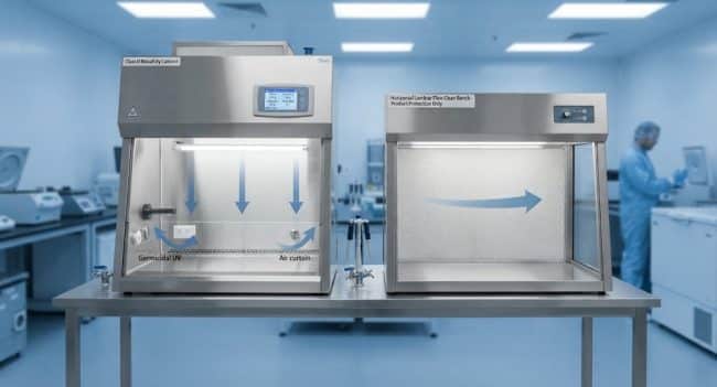Perbandingan Biosafety Cabinet dan Laminar Air Flow di laboratorium modern