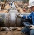 Pengujian kekerasan HAZ pada sambungan las pipa industri