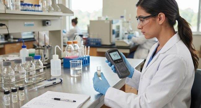 Turbidity meter untuk mengukur kekeruhan air
