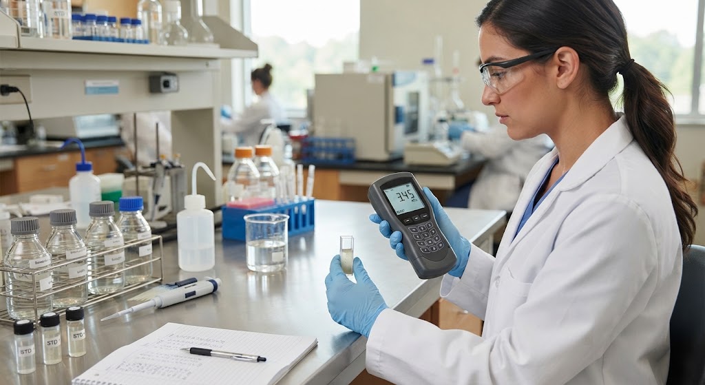 Turbidity meter untuk mengukur kekeruhan air