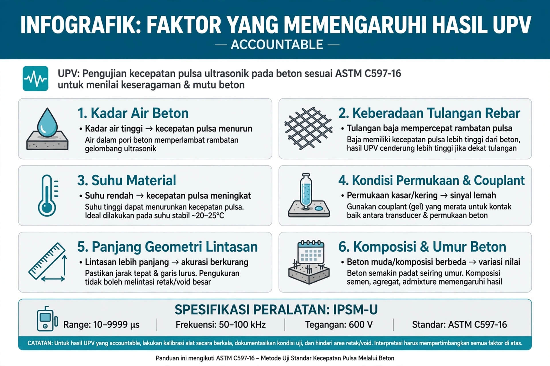 Hero UPV IPSM-U 10-9999us ASTM C597-16