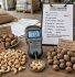 Pengendalian kadar air komoditas ekspor kacang mete mentah RCN raw cashew nut biji pala nutmeg dan biji pinang betel nut dengan moisture meter digital