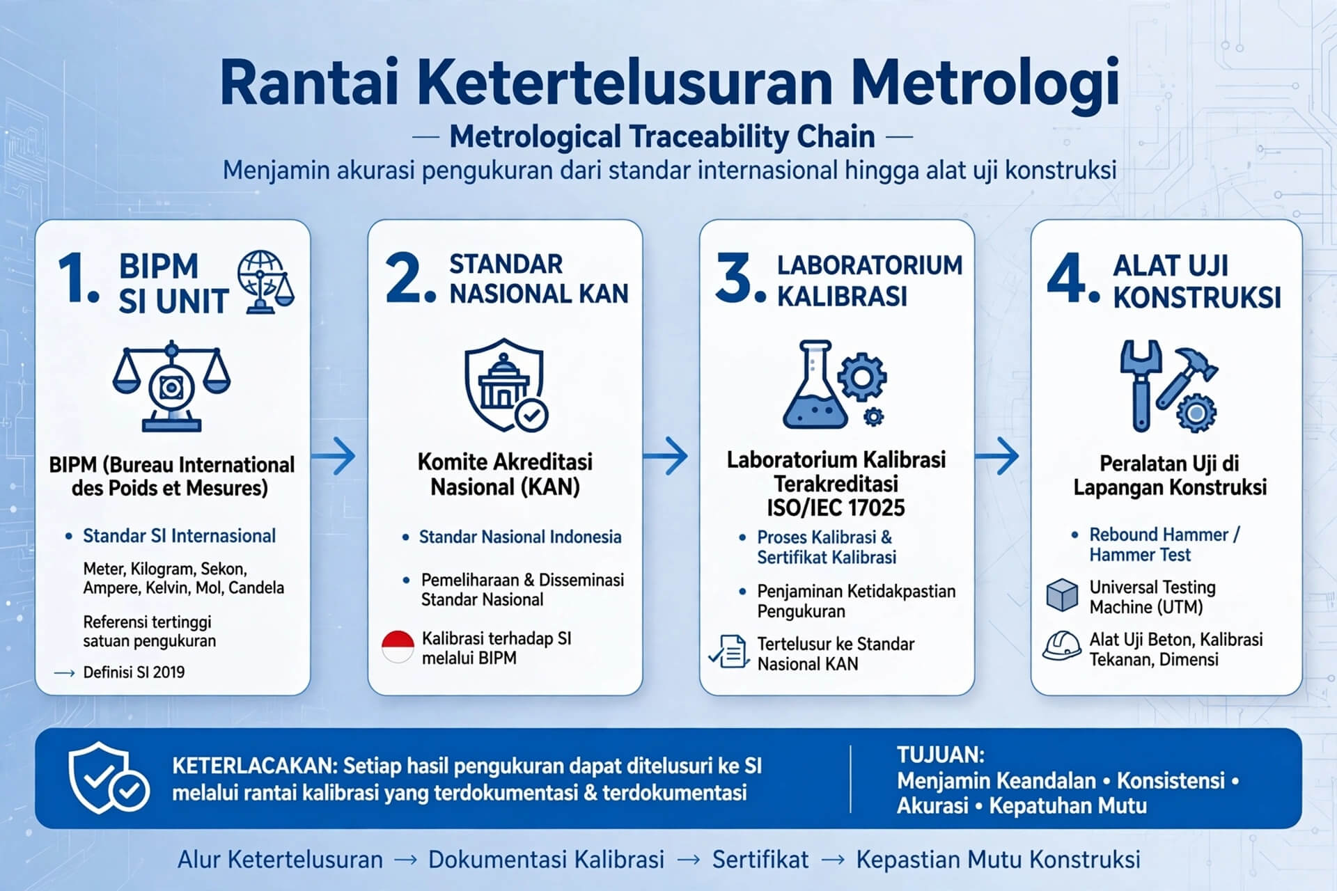 Rantai Ketertelusuran Metrologi